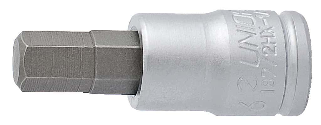 Unior dopsleutel 1/4 inbus 187/2hx 7mm