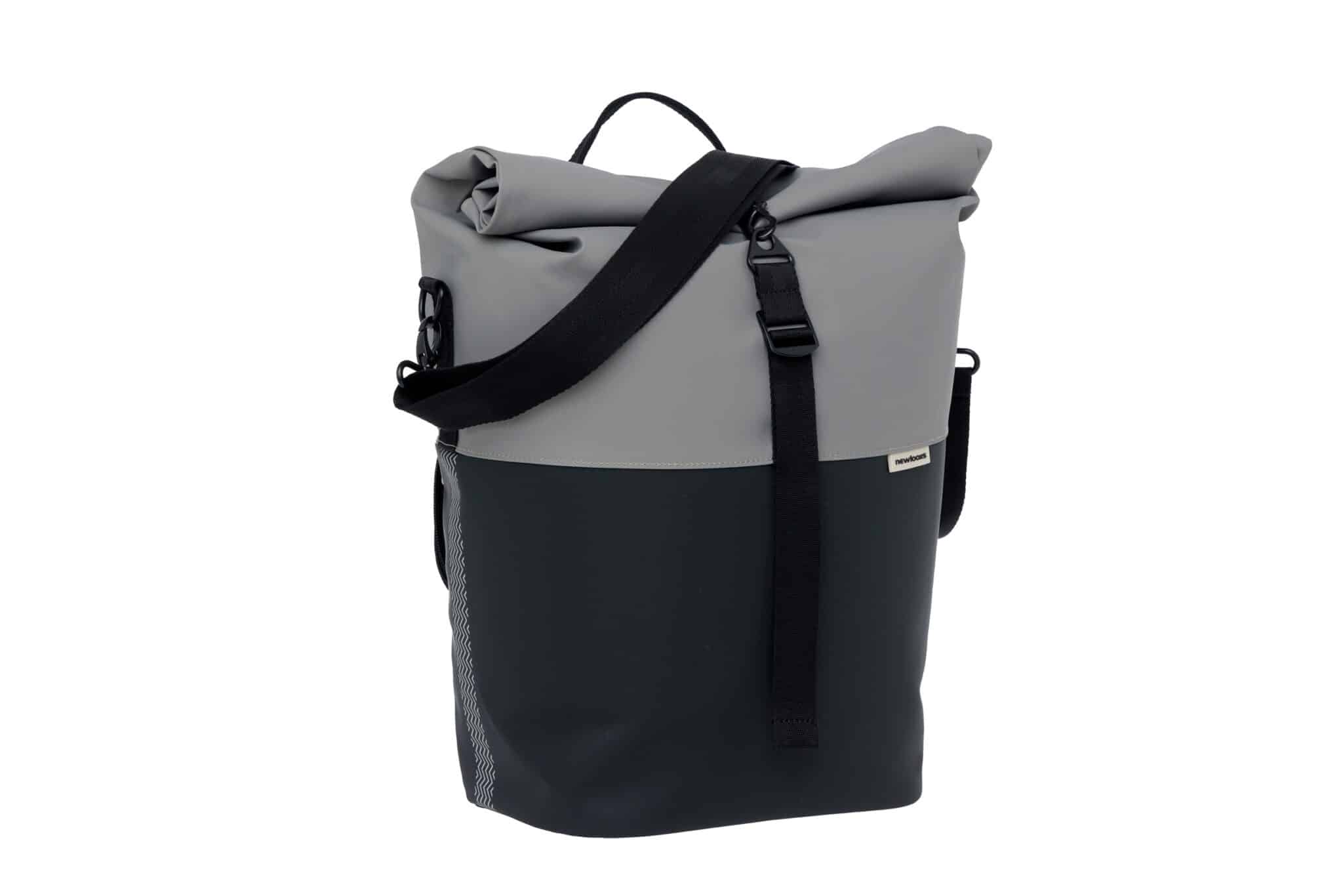 New Looxs Fietstas Enkel Nyborg Grijs/Zwart 17L