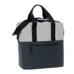 New Looxs Fietstas Enkel Nyborg Shopper Grijs/Zwart 26L New Looxs Fietstas Enkel Nyborg Shopper Grijs/Zwart 26L
