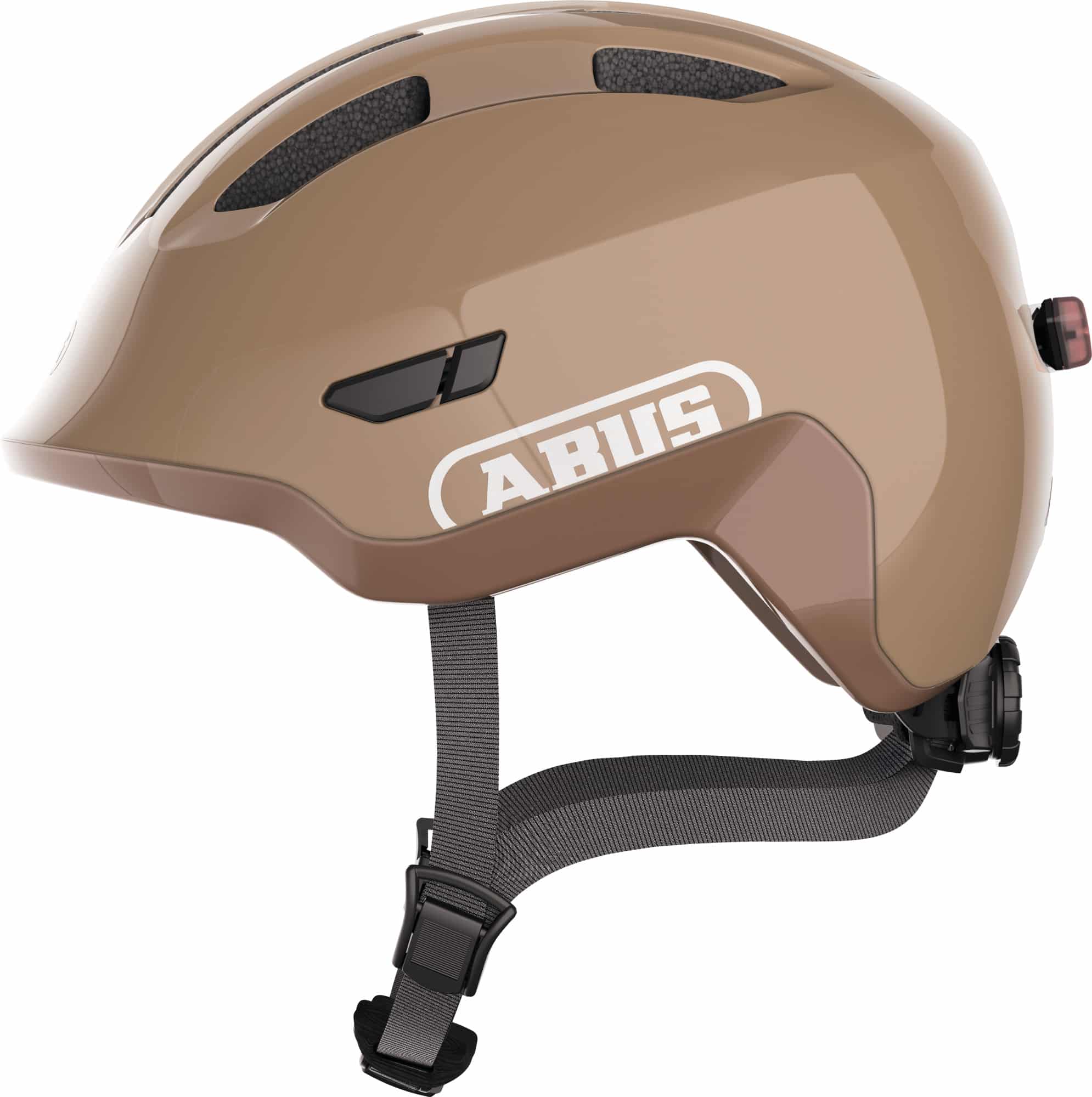 Abus Helm Smiley 3.0 FL ACE LED Koffiebruin M 50-55cm