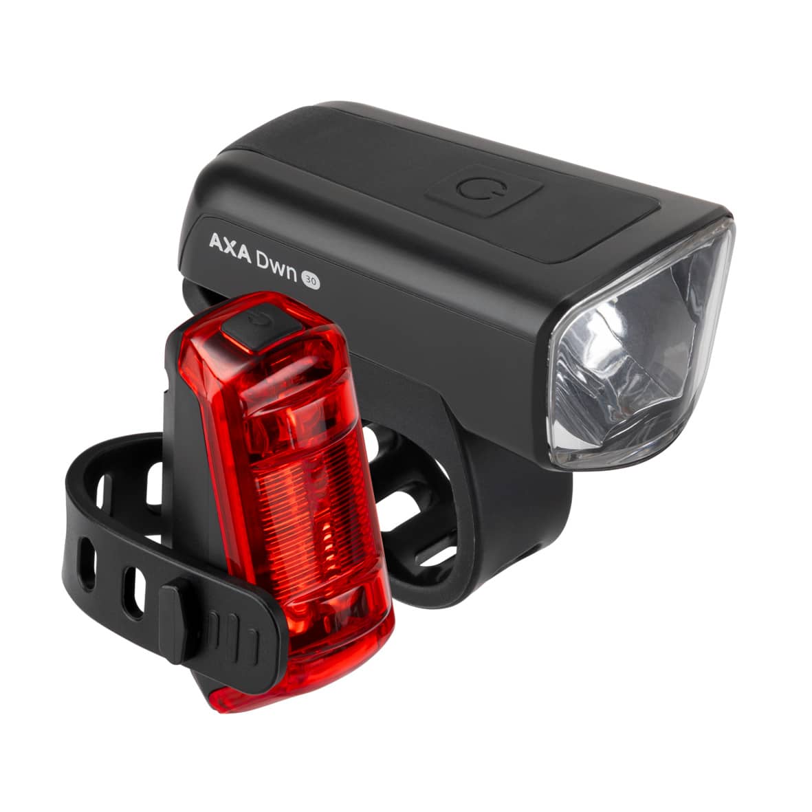 Axa verlichtingsset DWN 30 usb 30 lux