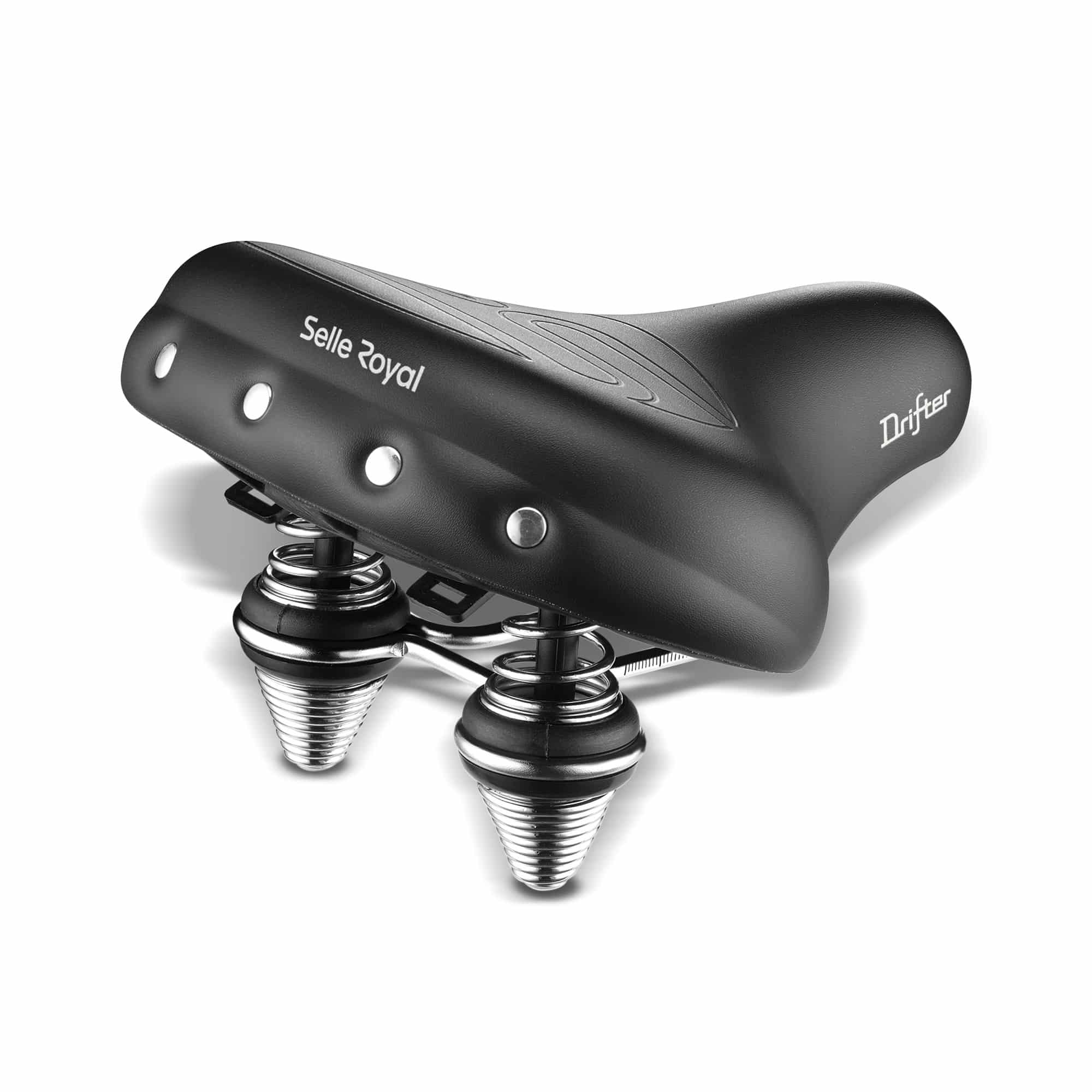 Selle Royal Zadel Drifter Strengtex Stracciatella Zwart