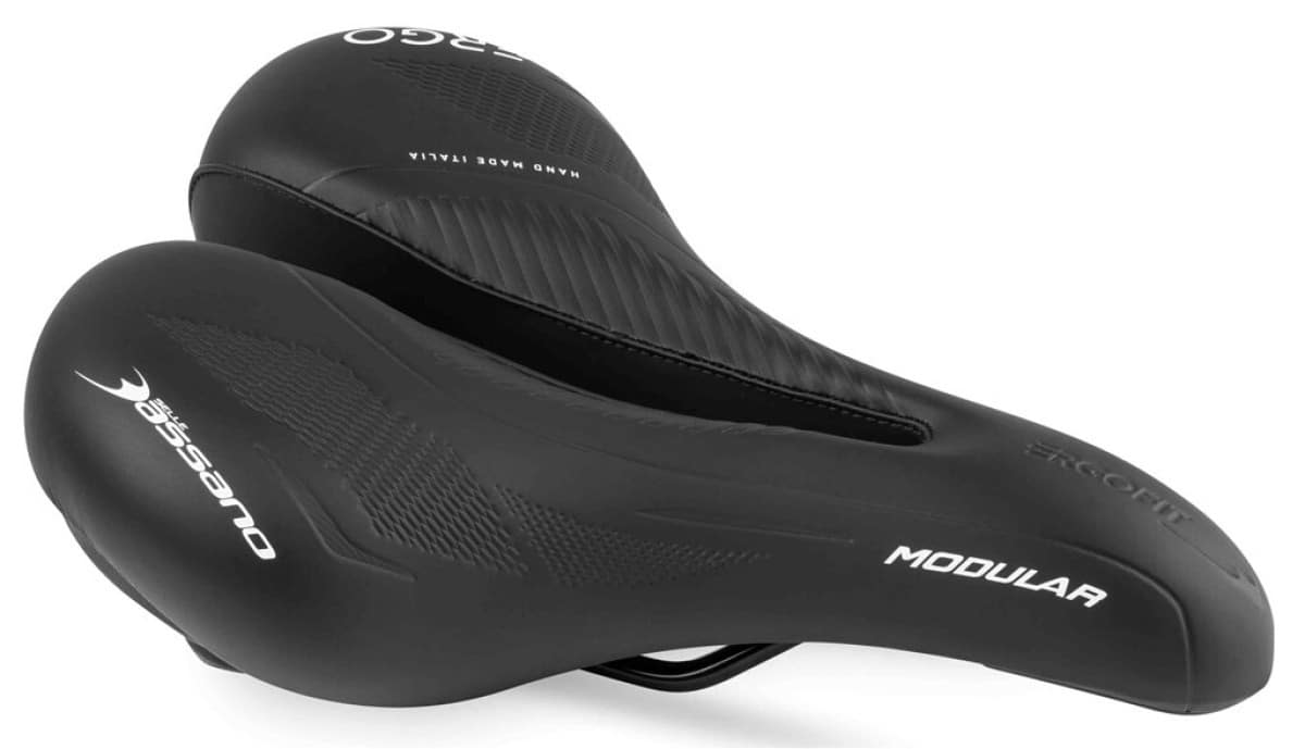 Selle Bassano Zadel Modular Ergo E-City Zwart