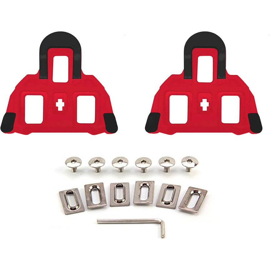 FLR Schoenplaatje Cleat R0 SPD-SL Rood